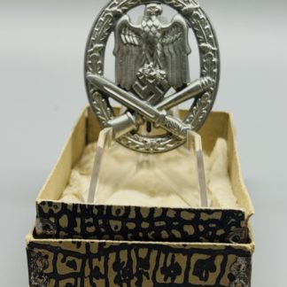 General Assault Badge by Wiedmann Complete With Presentation Box