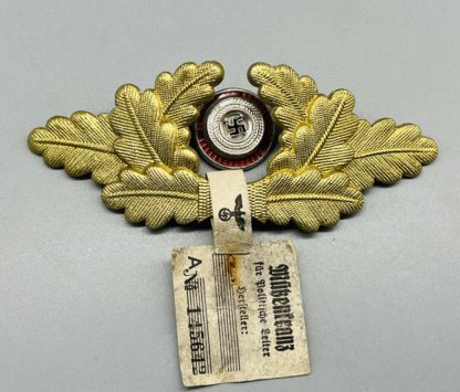 NSDAP Political Visor Cap Wreath And Cockade