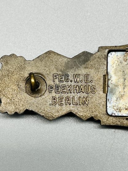 Close Combat Clasp Bronze By A.G. M.u.K. Gablonz