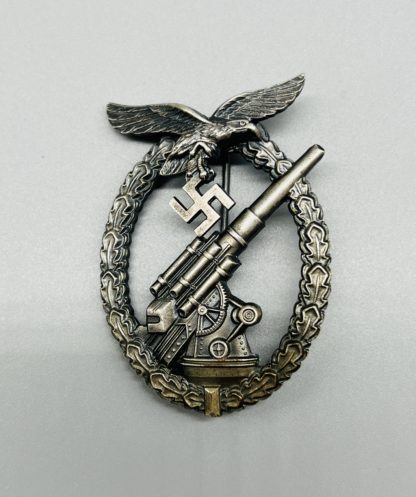 WW2 Luftwaffe Flak Badge by Gustav Brehmer