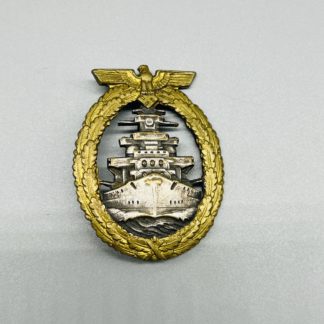 Kriegsmarine High Seas Fleet Badge By Schwerin