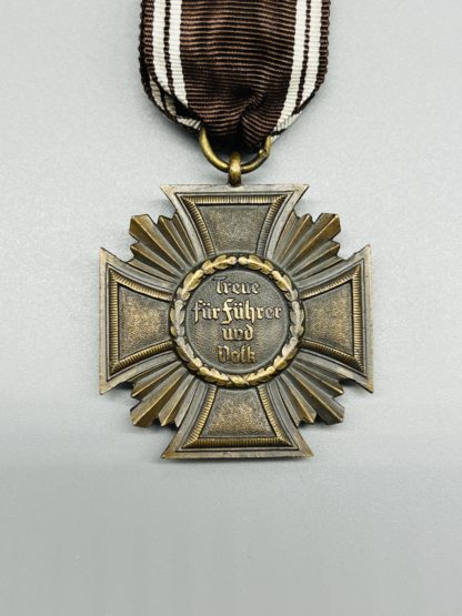 NSDAP 10 Year Long Service Bronze Medal, reverse image