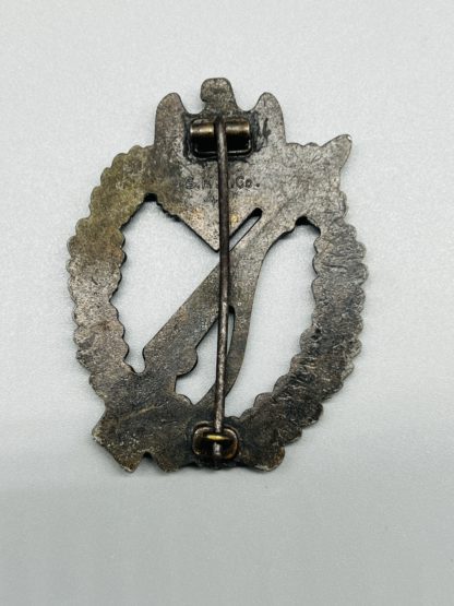 Infantry Assault Badge Bronze By ShuCo 41, reverse image