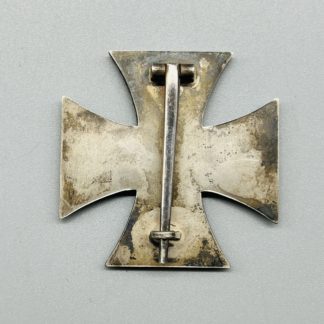 Iron Cross EK1 By Fritz Zimmermann With Citation & Presentation Case