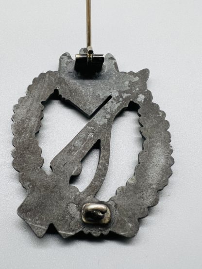 Infantry Assault Badge Silver By ShuCo, reverse image