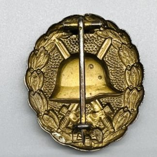 WW1 German Wound Badge In Gold