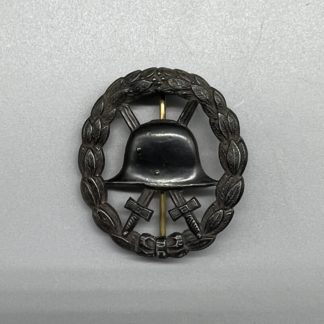 WW1 Prussian Wound Badge In Black Voided Version
