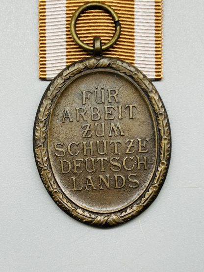 West Wall Medal By Carl Poelath