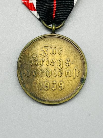 WW2 War Merit Medal, reverse image