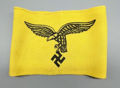 WW2 Luftwaffe Identification Armband, reverse image