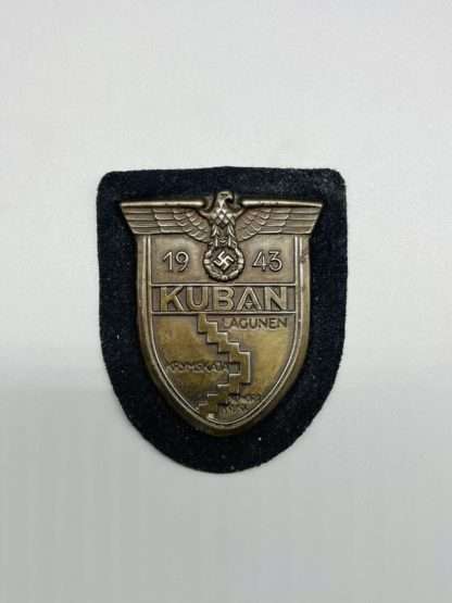 Heer Kuban Shield Panzer, with black backing cloth.