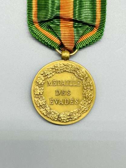 French Prisoner of War Escape Medal 1870–1945 , reverse image