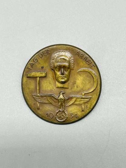 Third Reich National Day Of Labour Badge 1934
