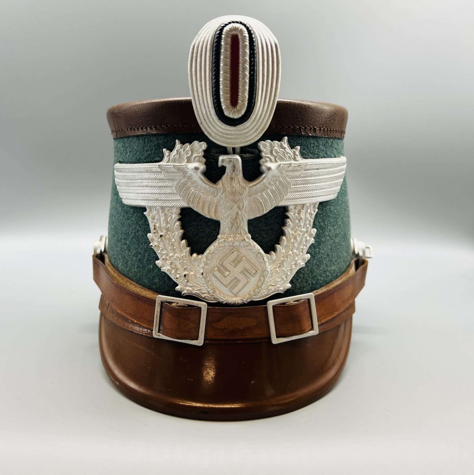 Ww2 German Polizei Gendarmerie Nco Shako I Militaria