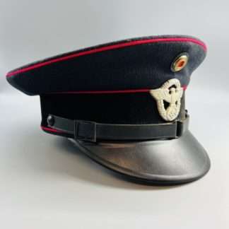 WW2 German Fire Protection Police NCOs Visor Cap