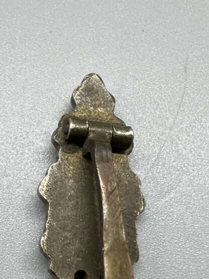 German Luftwaffe Transport And Glider Squadron Clasp, reverse image.