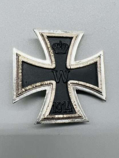 A WW1 Iron Cross 1st Class 1914 By Klein & Quenzer A.G.
