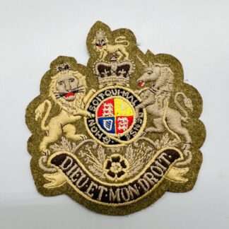 A British Army Guards Regimental Sergeant Majors Badge.
