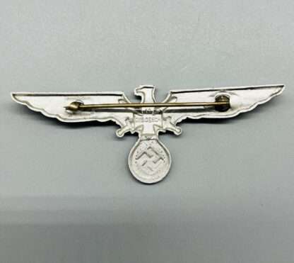 German Veterans Association Visor Cap Eagle, reverse image.