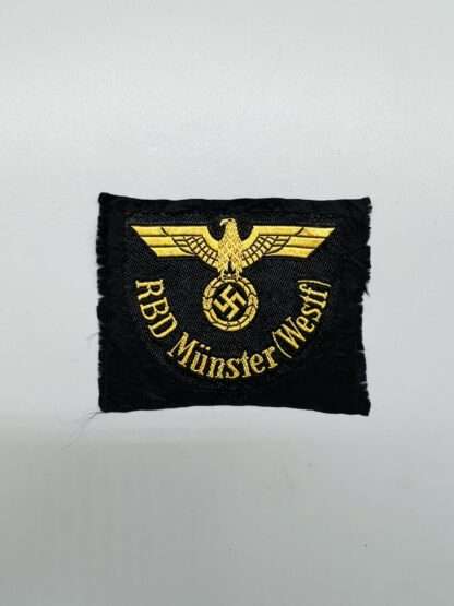 WW2 German RBD Münster (Westf) Sleeve Insignia