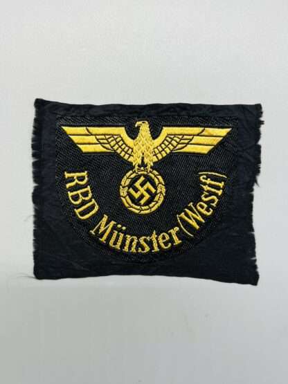 WW2 German RBD Münster (Westf) Sleeve Insignia