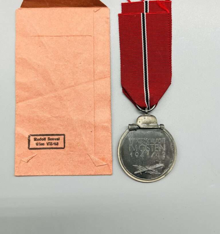 WW2 Eastern Front Medal By Rudolf Souval With Presentation Packet