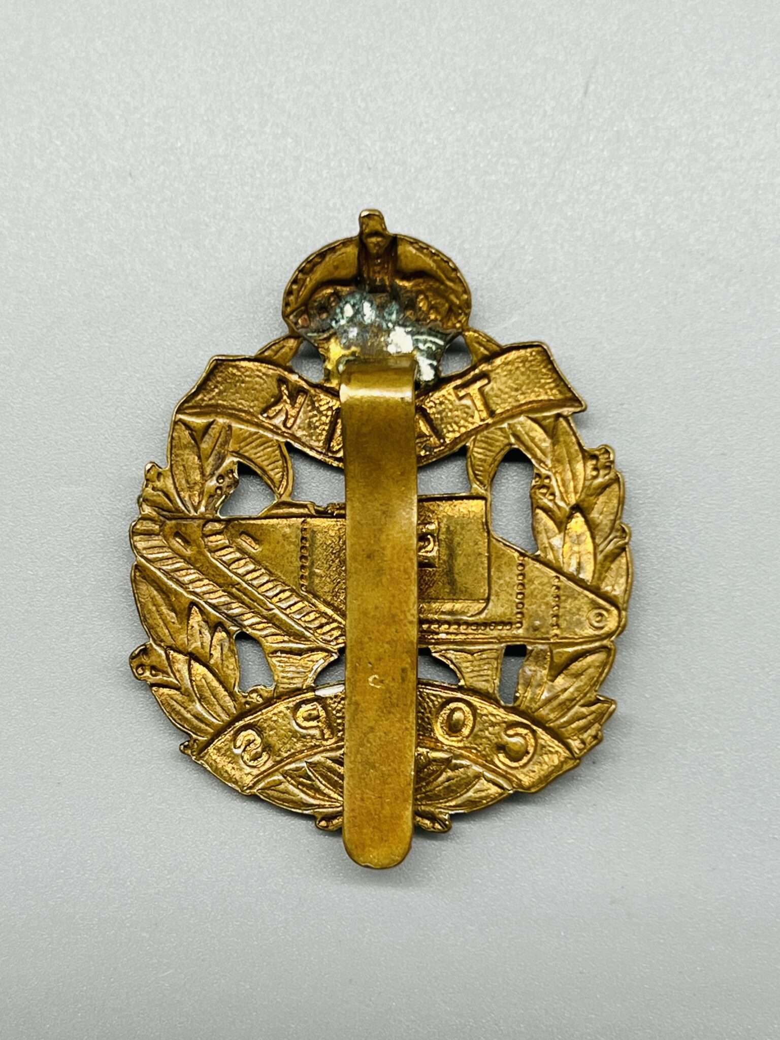 WW1 British Royal Tank Corp Cap Badge I Militaria Collectibles