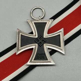 A WW2 German Iron Cross 2nd Class By Klein & Quenzer Marked 65 on the medal ring.