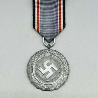 Luftschutz Medal 2nd Class, with blue, red, white, and black ribbon.