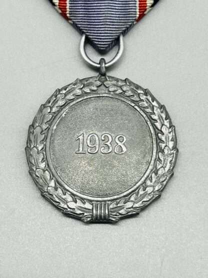 Luftschutz Medal 2nd Class, reverse image inscribed 1938.
