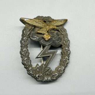 A WW2 Luftwaffe Ground Assault Badge By J.E.Hammer & Söhne