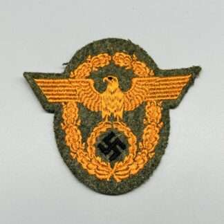 WW2 German Gendarmerie Police Sleeve Eagle