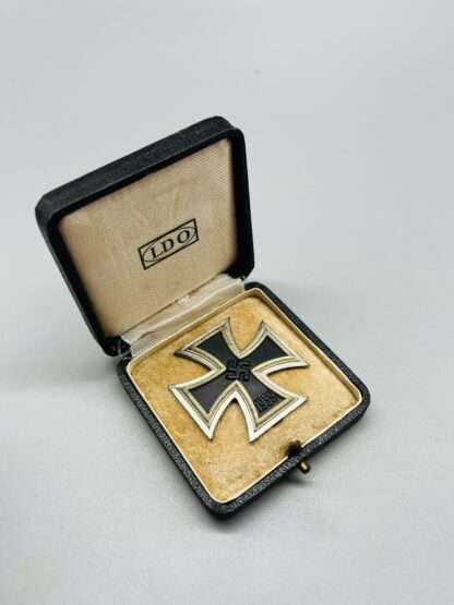 A genuine WW2 Iron Cross 1st Class 1939, complete with presentation case.
