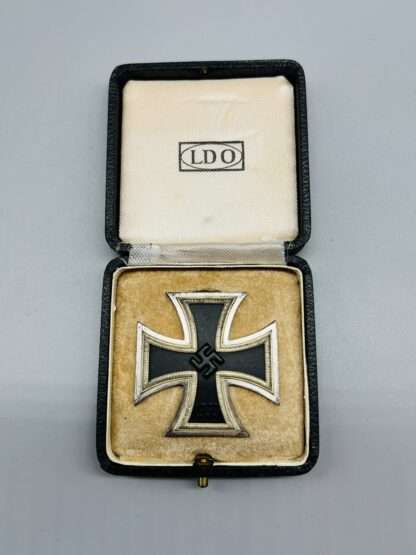 A genuine WW2 Iron Cross 1st Class 1939, complete with presentation case.