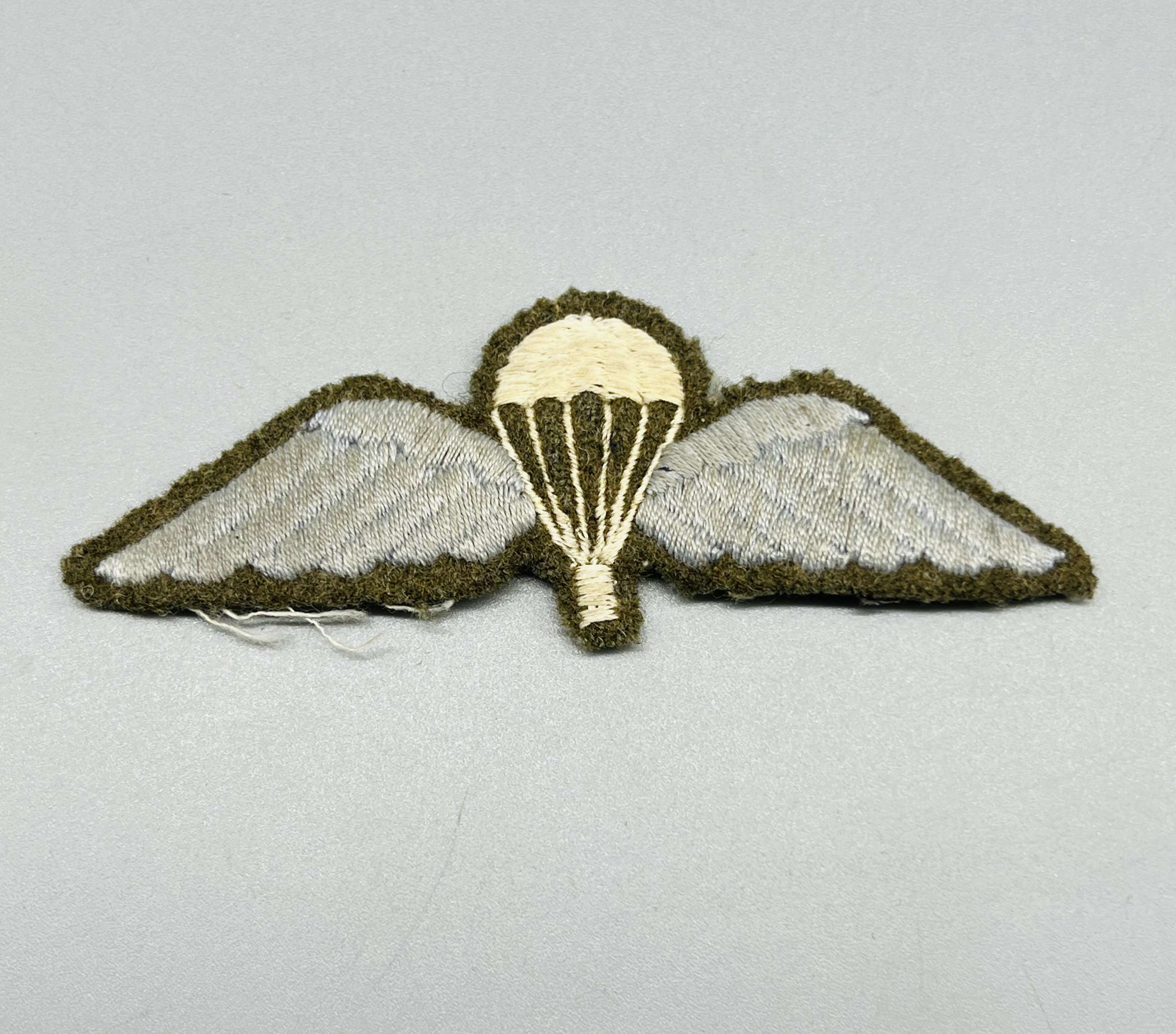 WW2 British Army Paratrooper Jump Wings I Militaria Insignia