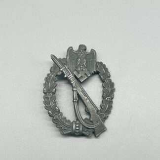 WW2 German Infantry Assault Badge Silver By Fritz Zimmermann