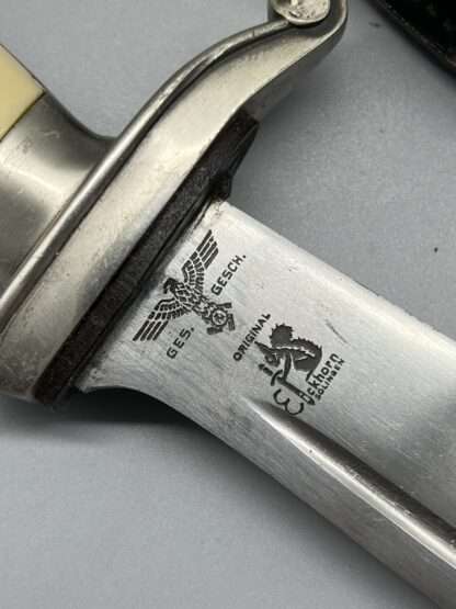 A Technische Nothilfe (Teno) Hewer with classic makers mark for Eickhorn Solingen.