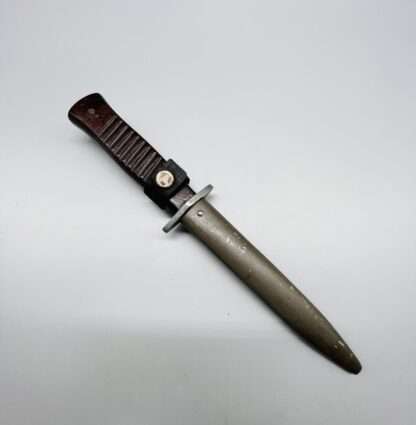 WW1 German Close Combat Boot Knife, with scabbard.