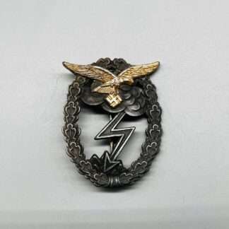 WW2 Luftwaffe Ground Assault Badge By G.H. Osang, reverse image.