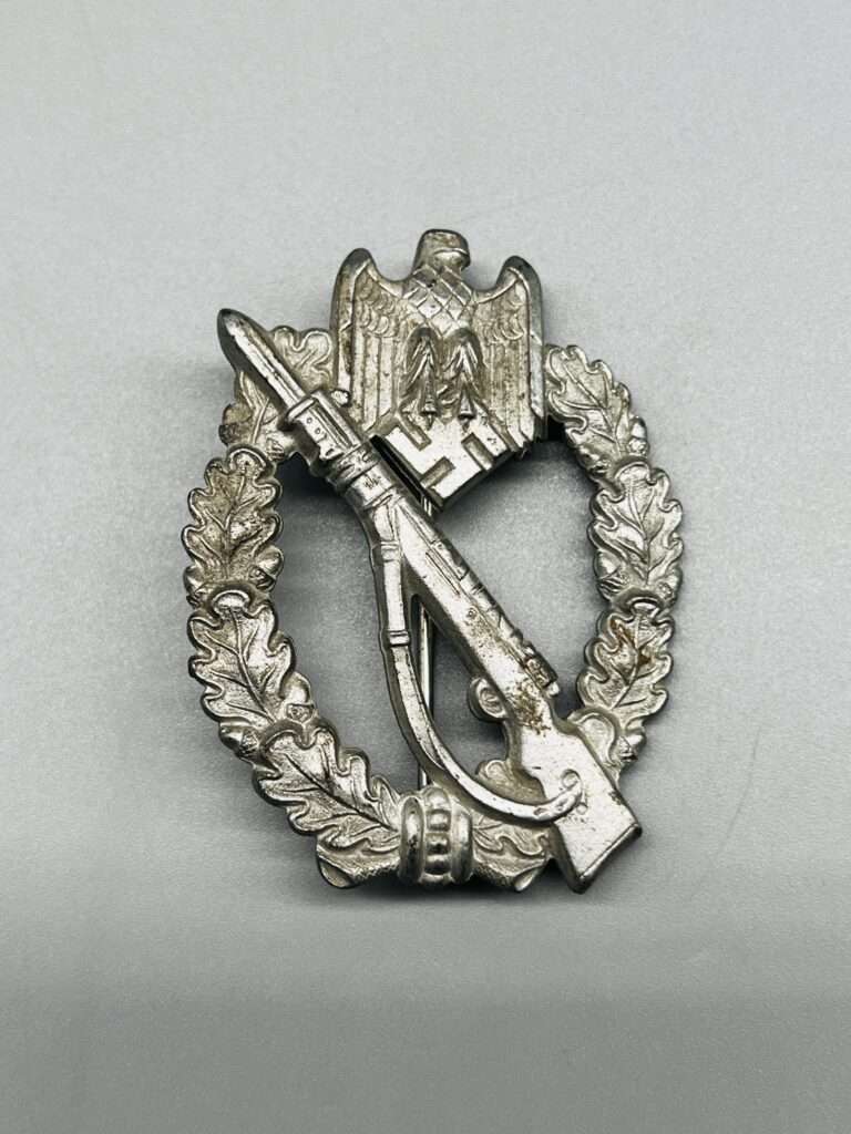 WW2 German Infantry Assault Badge Silver By Gottlieb & Wagner