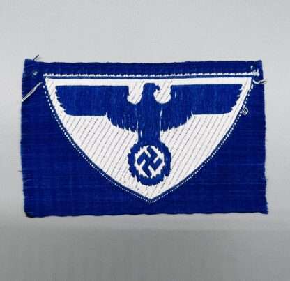 A Reichspost Sports Vest Insignia, reverse image.
