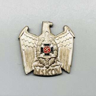 A NSKOV Visor Cap Eagle Badge