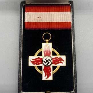 Fire Brigade Honour Cross 1st Class Medal With Presentation Case