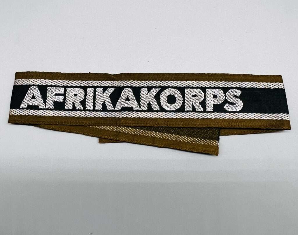 WW2 German AfrikaKorp Cuff Title I Militaria Insignia