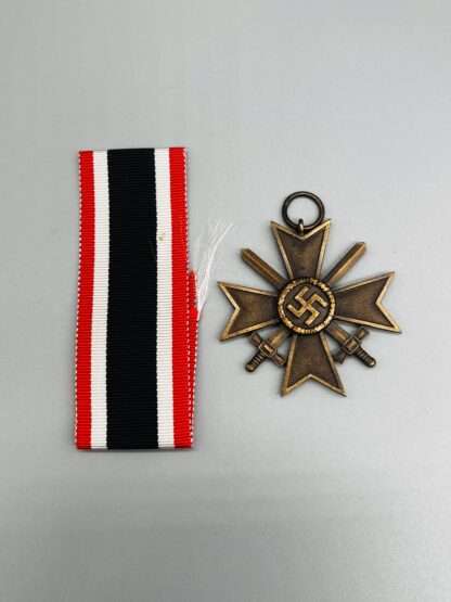 A WW2 German War Merit Cross with swords 2nd class, with original medal.