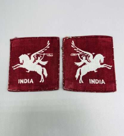 A set of WW2 44th Indian Airborne Division Formation Patches.