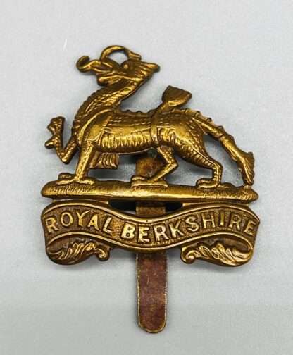 A Royal Berkshire Regiment Cap Badge in brass.