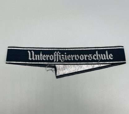 A Heer Unteroffiziervorschule cuff title in mint condition.