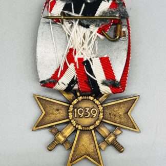 War Merit Cross With Swords 2nd Class Medal Court Mounted