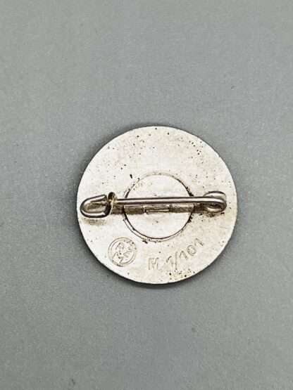 A original NSDAP Party Badge enamel pin marked RZM M1/101.